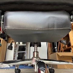 オットマン付き　デスク用チェア　中古品の画像