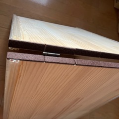 折りたたみ式アウトドアテーブル　天板のみ　手作りの画像