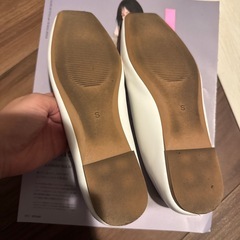 白　シューズ　Sサイズの画像