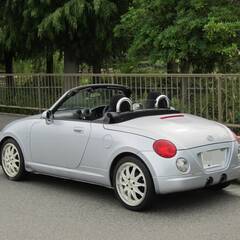 車検Ｒ８年９月　ダイハツ　コペン　ターボ　オープンカー　スポーツカー　L880K　走行小　の画像