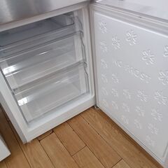 ★ジモティ割あり★ ELSONIC 冷蔵庫 EH-R1482F 148L 21年製 動作確認／クリーニング済み TK6474【リユースのサカイつくば店】の画像
