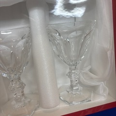 Baccarat ペア グラスの画像