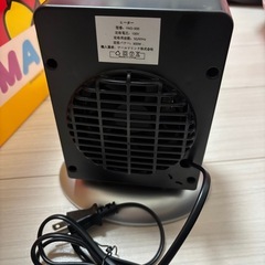 ミニファンヒーターの画像