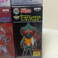 仮面ライダー　ワールドコレクタブルフィギィア6個セットの画像