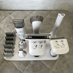 Oneisall ペットグルーミングクリーナー LM2 ペットバリカン バリカン 動作確認済 動物用 トリミング アタッチメント付属 Y2229の画像