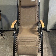 Coleman(コールマン) チェア インフィニティチェアマックス ベージュ フルリクライニングの画像