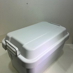 MUJI 無印 頑丈収納ボックス(大) 押し入れ収納 コンテナ アウトドア トランクカーゴ 美品の画像