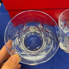 Baccarat 2014 ペア グラスの画像