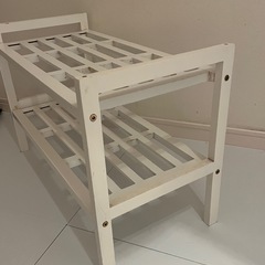 白い棚の画像