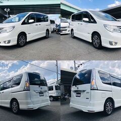 H27　日産　セレナ 【福岡自社ローンBOND】保証人無・頭金無・GPS無・人柄重視・代車費無料・納車費無料・ LINE相談・他店で断られた方、大歓迎!!!!の画像