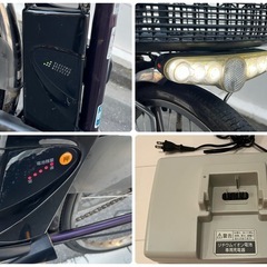 【電動自転車 ※新品交換部品多数】Panasonic ビビ 26インチ スタンド、リアタイヤ、変速機パーツ　新品 パナソニック VIVI 電動アシスト 自転車の画像
