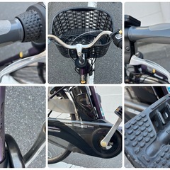 【電動自転車 ※新品交換部品多数】Panasonic ビビ 26インチ スタンド、リアタイヤ、変速機パーツ　新品 パナソニック VIVI 電動アシスト 自転車の画像