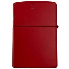 170590 現状品 ZIPPO ジッポ オイルライター レッドマット [1000023022712]の画像