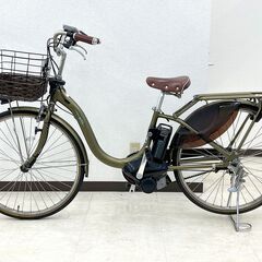 北海道 千歳市/恵庭市 YAMAHA/ヤマハ 電動アシスト自転車 PAS With DX PA26WDX 2021年モデル マットアンバー  26インチ/3速/12.3Ahの画像