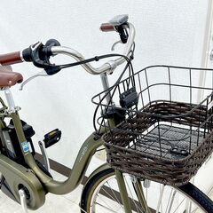 北海道 千歳市/恵庭市 YAMAHA/ヤマハ 電動アシスト自転車 PAS With DX PA26WDX 2021年モデル マットアンバー  26インチ/3速/12.3Ahの画像