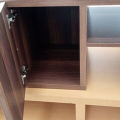 ★リユースのサカイ高崎店★TJ12805  テレビ台 ブラウン H89-136×D39×W42.5 クリーニング済みの画像