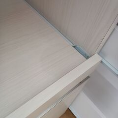 ★ジモティ割あり★  レンジ台 ベージュ H88×D40×W98 クリーニング済み TK6480TKKAGU の画像