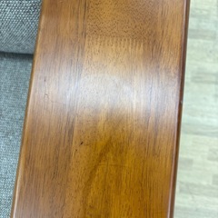 【ドリーム川西店限定】☆ジモティー見たよ割引☆内田洋行/デザイン3Pソファ/LBR 【 215690000000159】の画像
