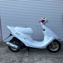 HONDA DIO AF34 AF35ライブディオ ZX カスタム ホワイトの画像