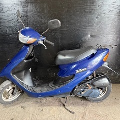 ★支払総額3.8万円★定休日なし！いつでも現車確認可能です！ ホンダ ライブディオ 青 AF34 人気のライブディオ！ 2ストのためオイル注ぎ足すだけ！ バッテリー新品！ カスタムベースに♪の画像