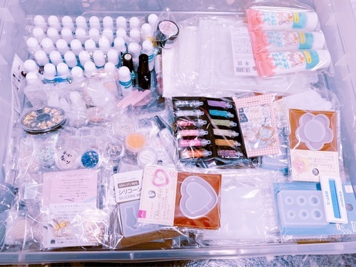 UVレジン用品セット詰め合わせ
