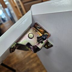 リサイクルショップどりーむ鹿大前店　No.2714　ニトリ　折りたたみテーブル　ローテーブル　ホワイト　※天板一部浮きあり(´;ω;｀)の画像
