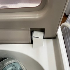 #14 激安ジャンク品!! 電気洗濯機 2019年 7.0kg AQUA AQW-GV70G(W) 蓋難あり の画像