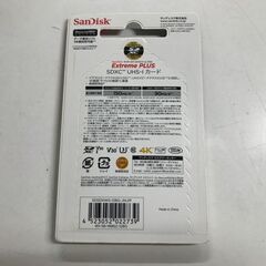 【ジャングルジャングル深井店】★サンディスク エクストリームプラス SDXC UHS-Iカード 128GB 堺市（中区 堺区 東区 西区 南区 北区）和泉市 河内長野市 富田林市 松原市 狭山市 深井 【FU2711】の画像