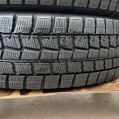 タイヤ3本185/70R14 (88Q)17製造年 DUNLOP WINTER MAXXの画像
