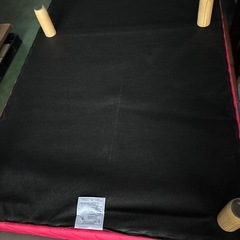 イケヤ風　ベッド　red 赤色　おしゃれの画像