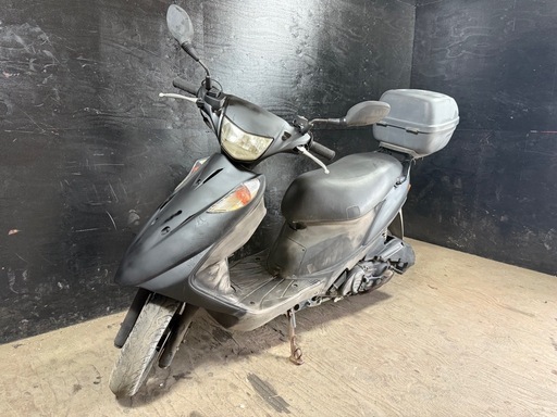 ★支払総額8.0万円★激安バイク続々入荷中！ なんでも買い取ります！ スズキ アドレスV125G マッド CF4EA 人気のV125！ Gタイプ！ リアボックス付き！ セキュリティアラーム付き！ 集中キー！ サイスタ付き！