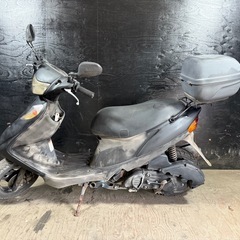 ★支払総額8.0万円★激安バイク続々入荷中！ なんでも買い取ります！ スズキ アドレスV125G マッド CF4EA 人気のV125！ Gタイプ！ リアボックス付き！ セキュリティアラーム付き！ 集中キー！ サイスタ付き！の画像