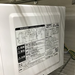 ◇ドリーム1号館◇ TWINBIRD 電子レンジ　DR-D419 60HZ専用　2021年製の画像