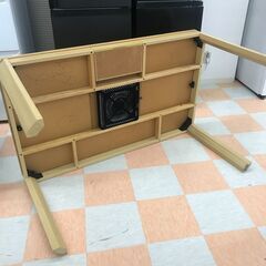 【jジャングルジャングル石川金沢店】  こたつ(引き出し付き)電源コードなし 木目調/ナチュラル W135×D80×H60 クリーニング済み												の画像
