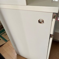 食器棚 幅80cm高さ180cm奥行50cm(キッチンカウンター レンジ炊飯器収納可能)の画像