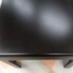 【jジャングルジャングル石川金沢店】  座卓 ダークブラウン W63×D63×H45 クリーニング済み												の画像