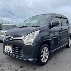 総額13.8万円 スズキ ワゴンR FXリミテッド 車検2年 Pスタート アイスト 純正オーディオの画像