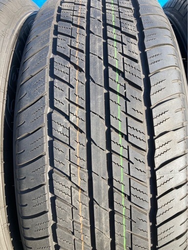 新車外しダンロップGRANDTREK AT23/265/65r18バリ溝24年製