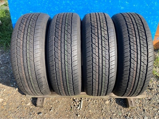 新車外しダンロップGRANDTREK AT23/265/65r18バリ溝24年製
