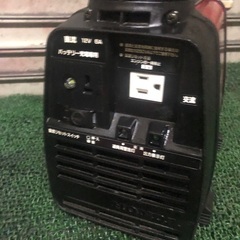 実働　超小型軽量　2スト　ポータブル防音発電機　HONDA製　EX300  100V 60Hz 300VA 直流12Vの画像