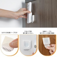 【新品】リモコン 壁掛け フック リモコンホルダー マグネット リモコンラック 収納の画像