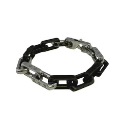 ルイヴィトン LOUIS VUITTON ブレスレット モノグラム ブラスレ モノグラムチェーン ブレスレット M バングル M00686 シルバーの画像