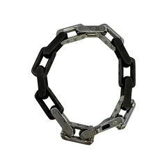 ルイヴィトン LOUIS VUITTON ブレスレット モノグラム ブラスレ モノグラムチェーン ブレスレット M バングル M00686 シルバーの画像