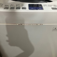 9/13引取限定　SHARP洗濯機の画像