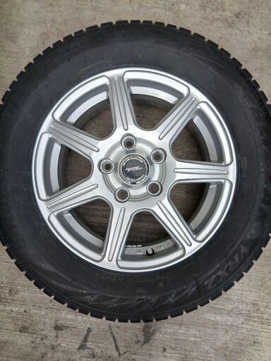 ブリヂストン (スタッドレスタイヤ&アルミホイール)4本セット