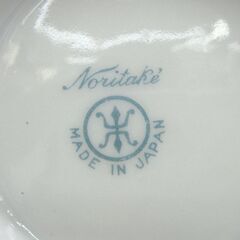 ☆★希少★レア★☆ noritake オールドノリタケ 湖水風景 両耳 花瓶 バックスタンプ マルキ印 1908年頃～ 英国輸出向け グリーン 寸法(約)W14.5×D12×H31cm　　72の画像
