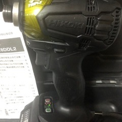 ②ハイコーキ18vインパクトドライバWH18DDL2中古美品の画像