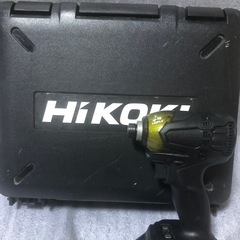 ②ハイコーキ18vインパクトドライバWH18DDL2中古美品の画像