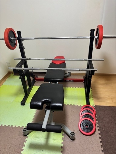 ベンチプレス台一式