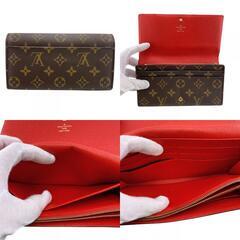 ルイヴィトン LOUIS VUITTON 長財布 モノグラム ポルトフォイユ サラ 二つ折り長財布 くま ベアー クリスマス限定 M62086 ブラウンの画像